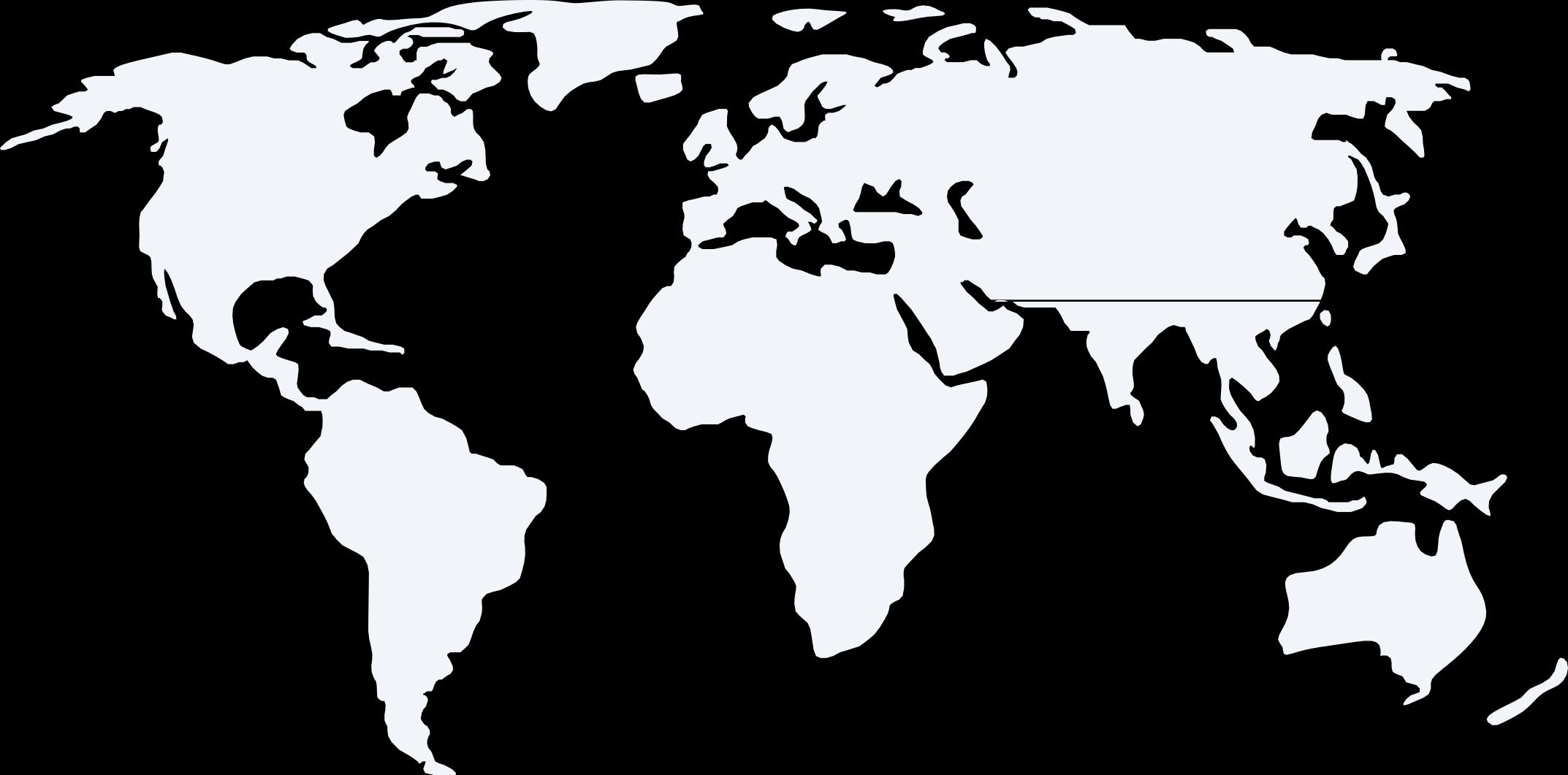Global cargo network map